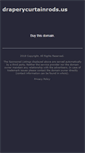 Mobile Screenshot of draperycurtainrods.us